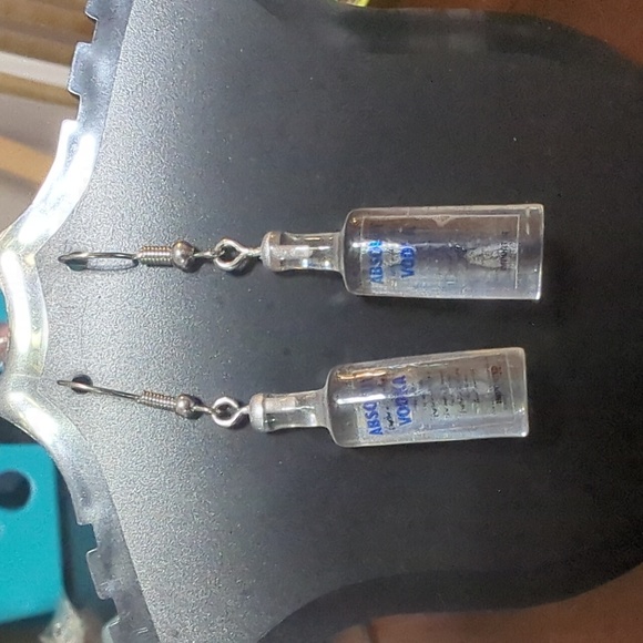HOST PICK 💎 Absolut Vodka Novelty Hook Earrings - Picture 2 of 6